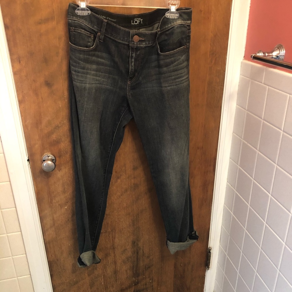 LOFT Modern Straight size 6 jeans